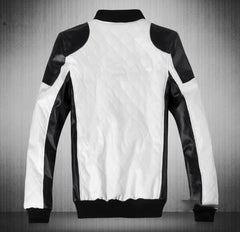 Men's Slim Fit Urban Motorcycle Leather Jacket